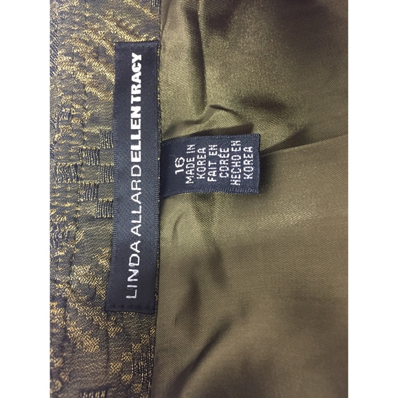 Linda Allard Ellen Tracy Sophisticated Blazer - Picture 3 of 8